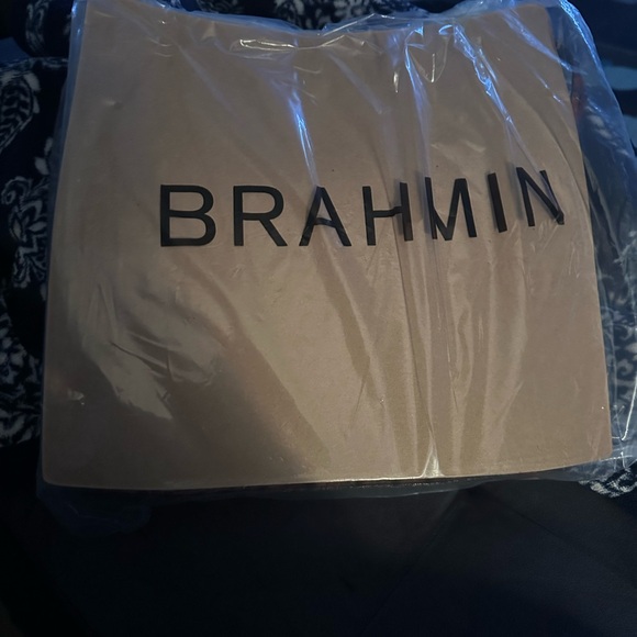 NWT, NIP Brahmin Katie Pecan Melbourne Purse - Picture 5 of 9